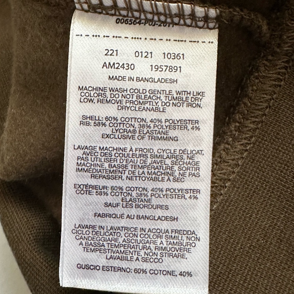 Columbia Olive Green Full-Zip Hoodie - Picture 5 of 5